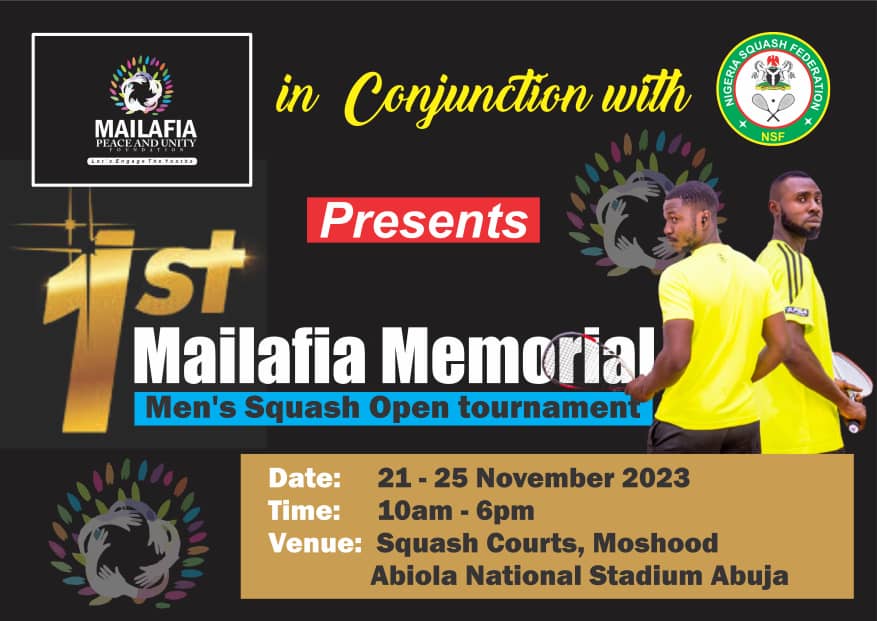 Mailafia Memorial Open